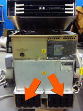 c arm battery housing