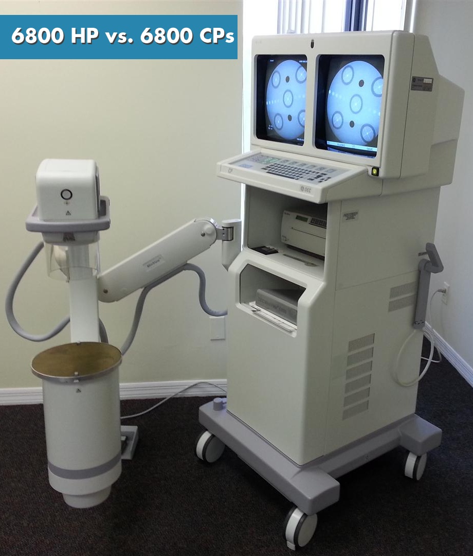 OEC 6800 Mini C-Arms: MiniView CP vs. MiniView HP