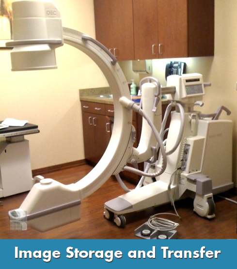 C-Arm Image Storage and Transfer Options