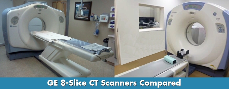 GE Lightspeed Ultra 8-Slice vs. Brightspeed Edge 8-Slice