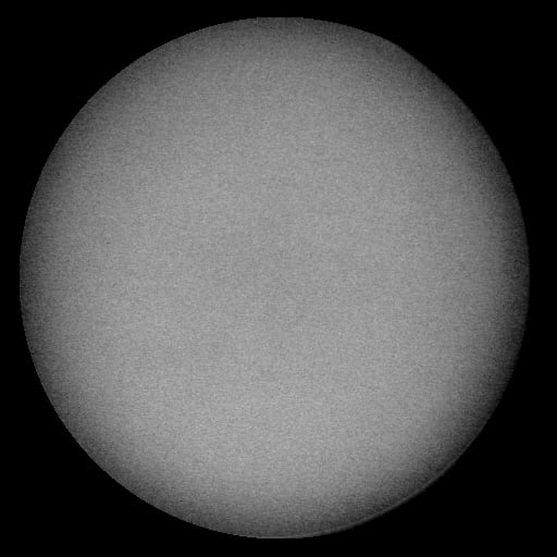 c arm inspection monitor empty field on auto in normal