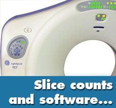 2 CT Scanner Videos: How to Find Slice Counts and Software Options