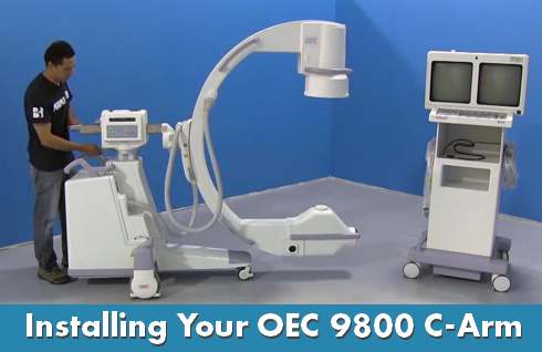 How to Install an OEC 9800 C-Arm