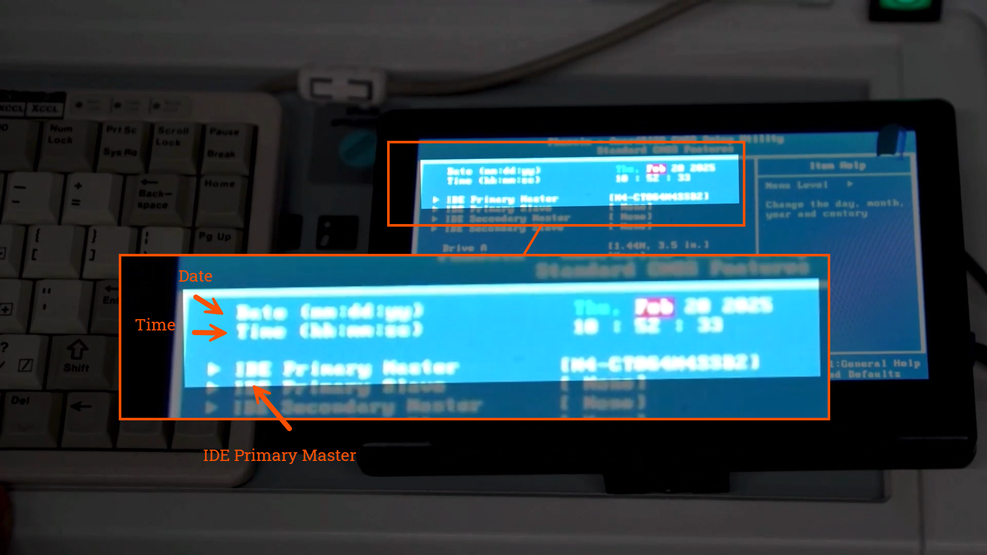 3 features date time primary master
