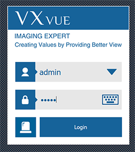 VXvue-Login-Screen