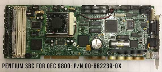 Pentium SBC for OEC 9800
