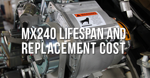 MX240 CT Tube Lifespan and Cost