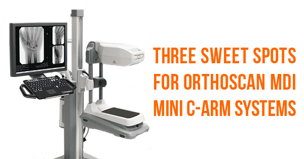Three Applications for OrthoScan Mobile DI Mini C-Arms