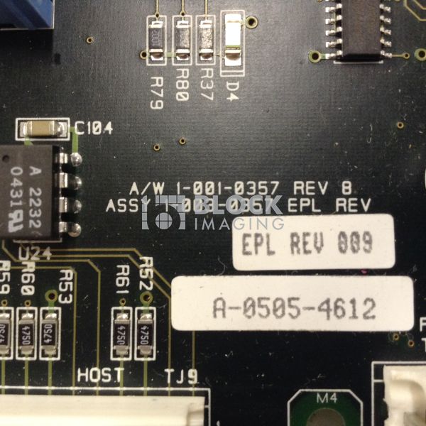 1-003-0357 Console Interface Board for Lorad Mammography