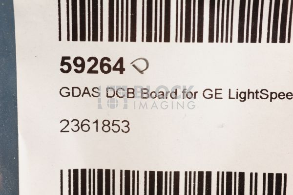 2361853 GDAS DCB Board for GE CT