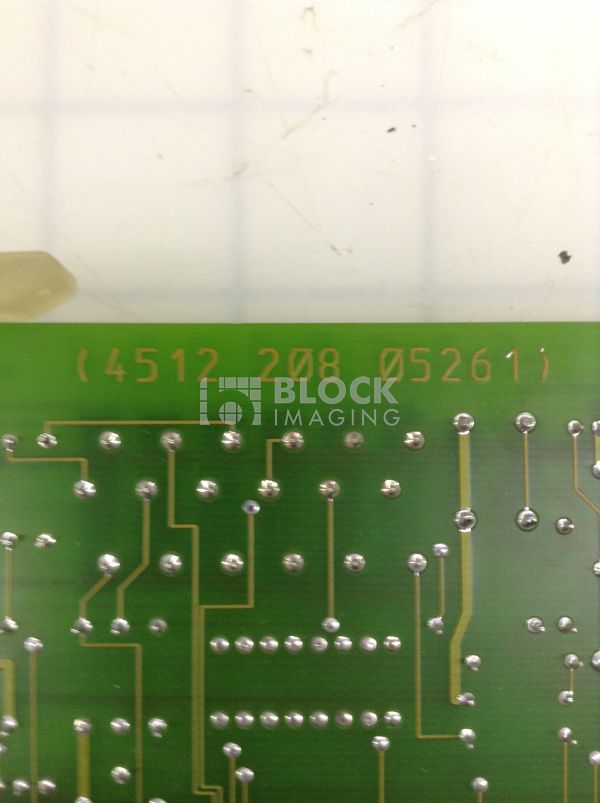 4512-108-05261 Fluoro Control Board for Philips RF Room