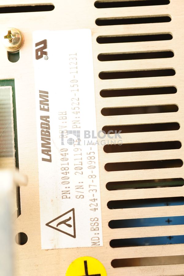 4522-150-11231 20KW / 420V Power Supply for Philips Closed MRI