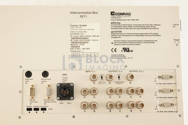 4522-150-24831 Interact Display Interconnection Box for Philips Closed MRI