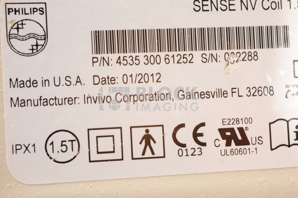 4535-300-61252 16 Channel Sense NV Coil for Philips Closed MRI