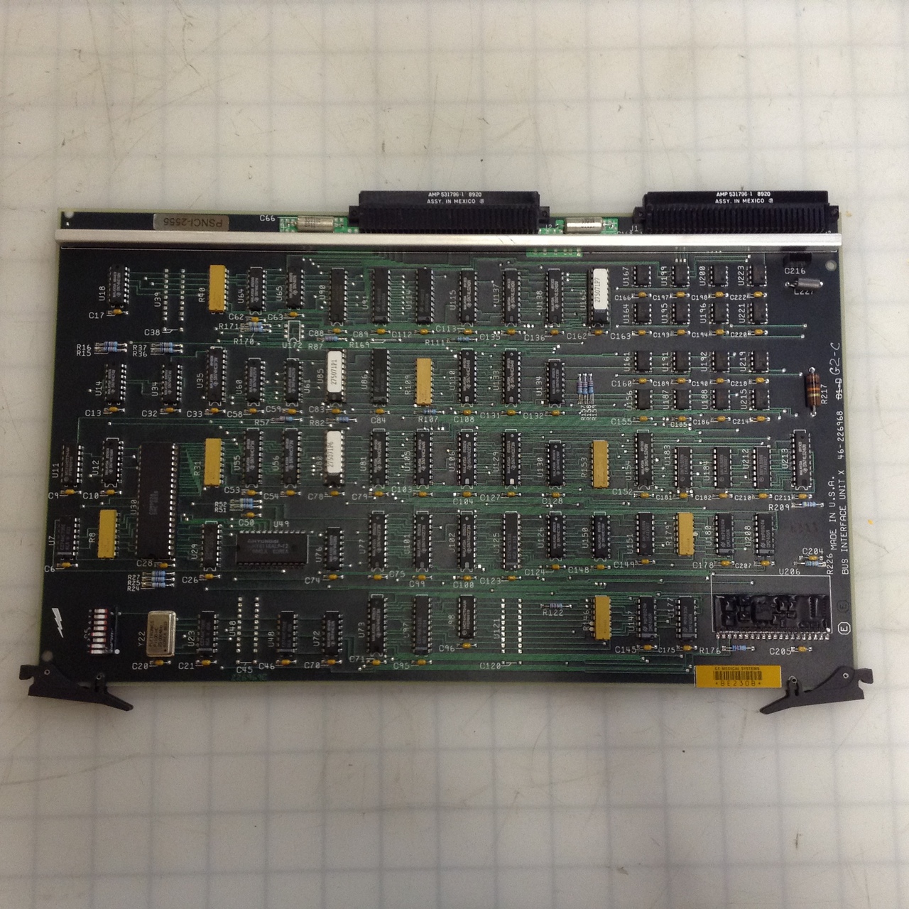 46-226968G2 - GE - R/F Room - A-2 Bus Interface Unit X Board | Block ...