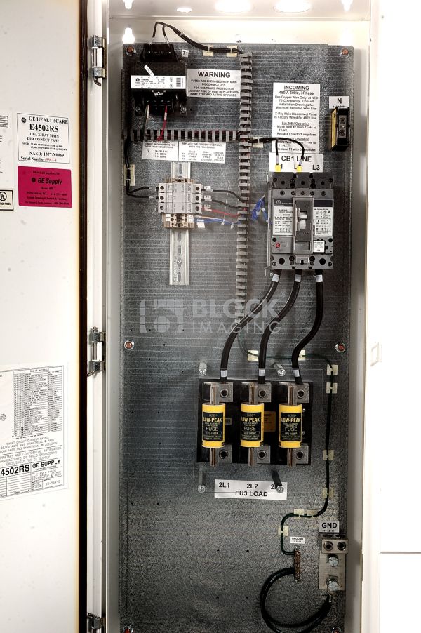E4502RS 110A Main Disconnect Panel for GE RF Room