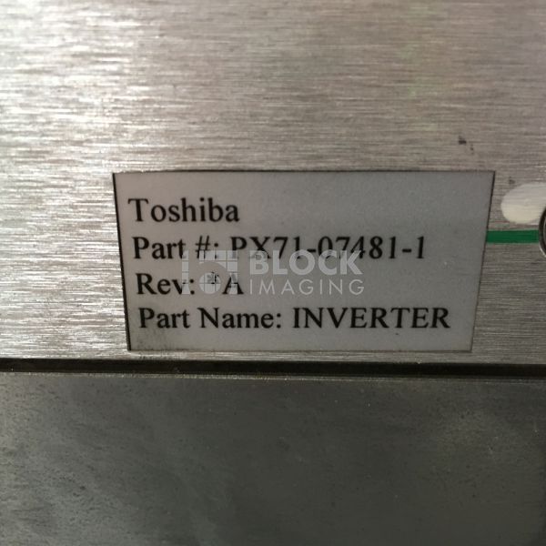 PX71-07481-1 - Toshiba - CT - Inverter unit | Block Imaging