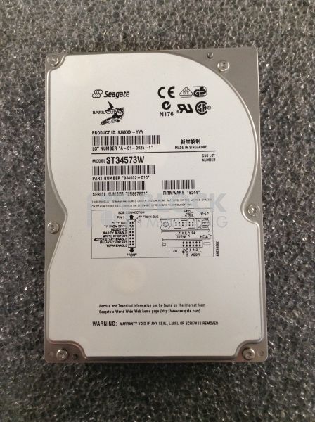 ST34573W Seagate Barracuda Hard Drive for Philips CT