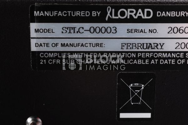 STLC-00003 Stereo LOC II Assembly for Lorad Mammography