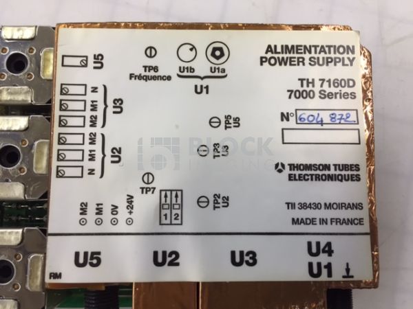 TH7160D 7000 Series I.I. Power Supply for OEC Urology