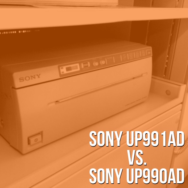 Sony UP991AD vs. Sony UP990AD: C-Arm/Ultrasound Printer Comparison