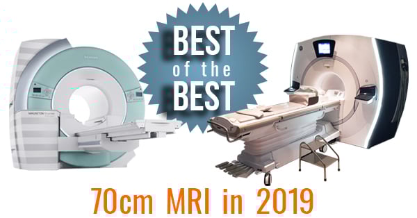 Siemens Espree and GE 450W Awarded '2019 Best in Class: 70cm MRI Bore'