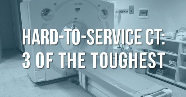 The 3 Most Difficult CT Scanners to Service