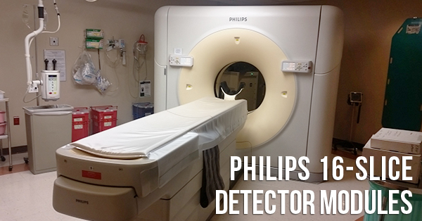 Philips 16-Slice CT Detector Module Lifespan and Cost Info