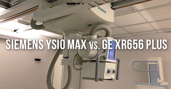 Siemens Ysio vs. GE XR 656